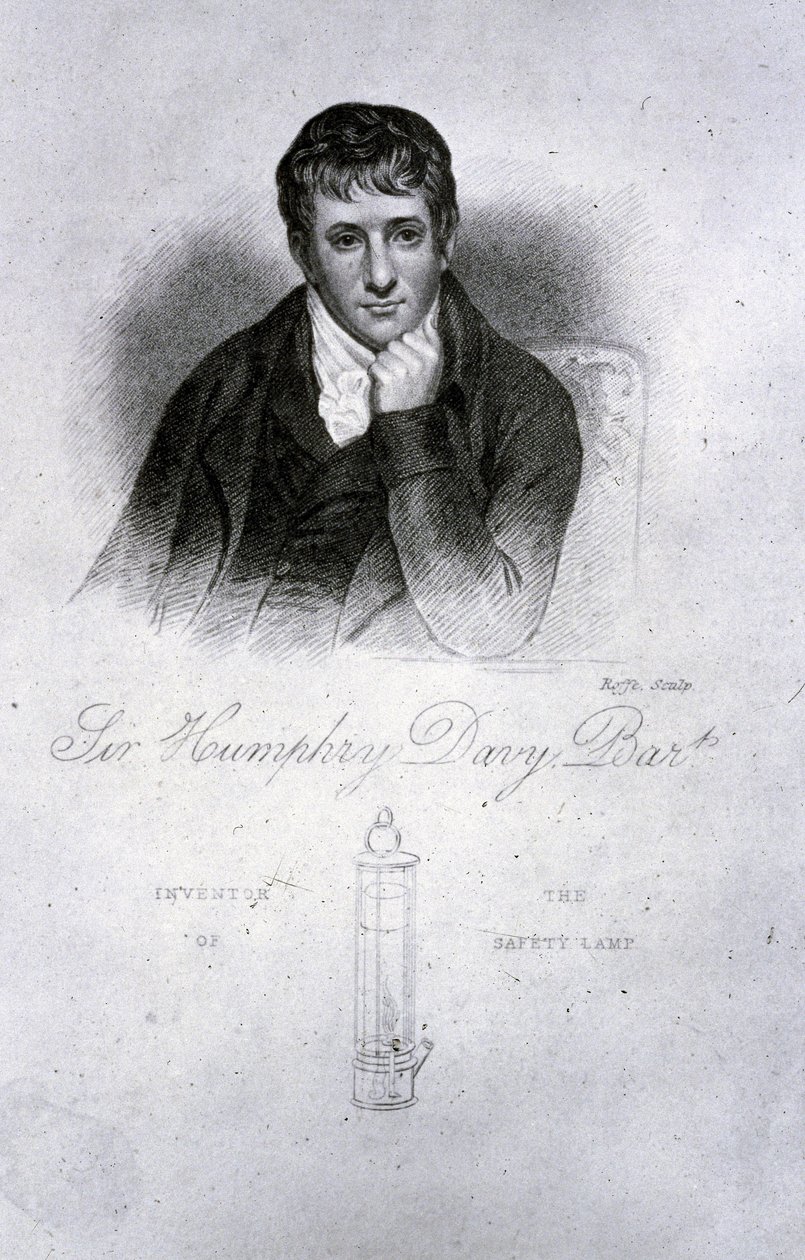 Sir Humphry Davy, chimiste - Frederick (attr. to) Barnard