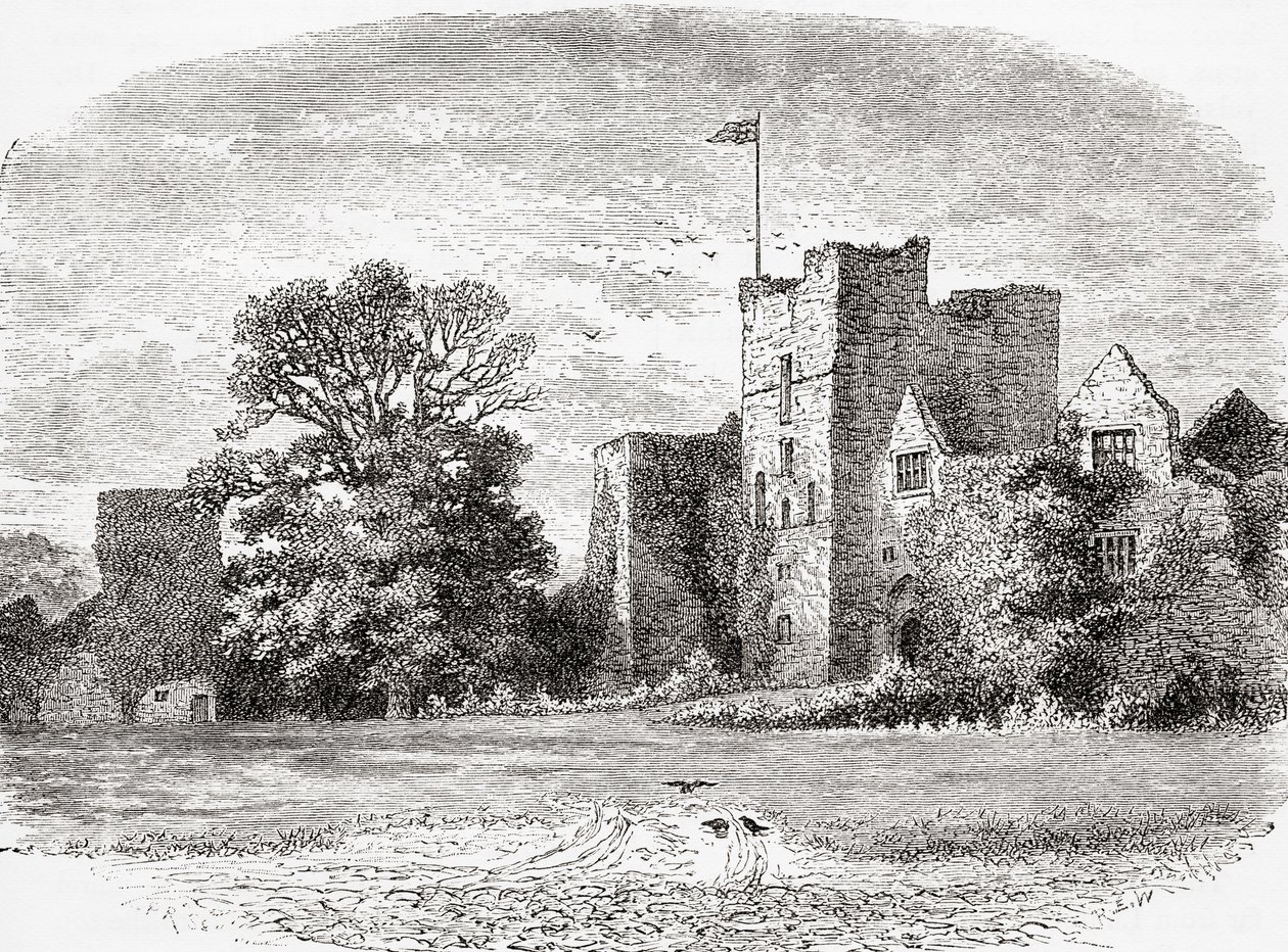 La Grande Tour, château de Ludlow - . .