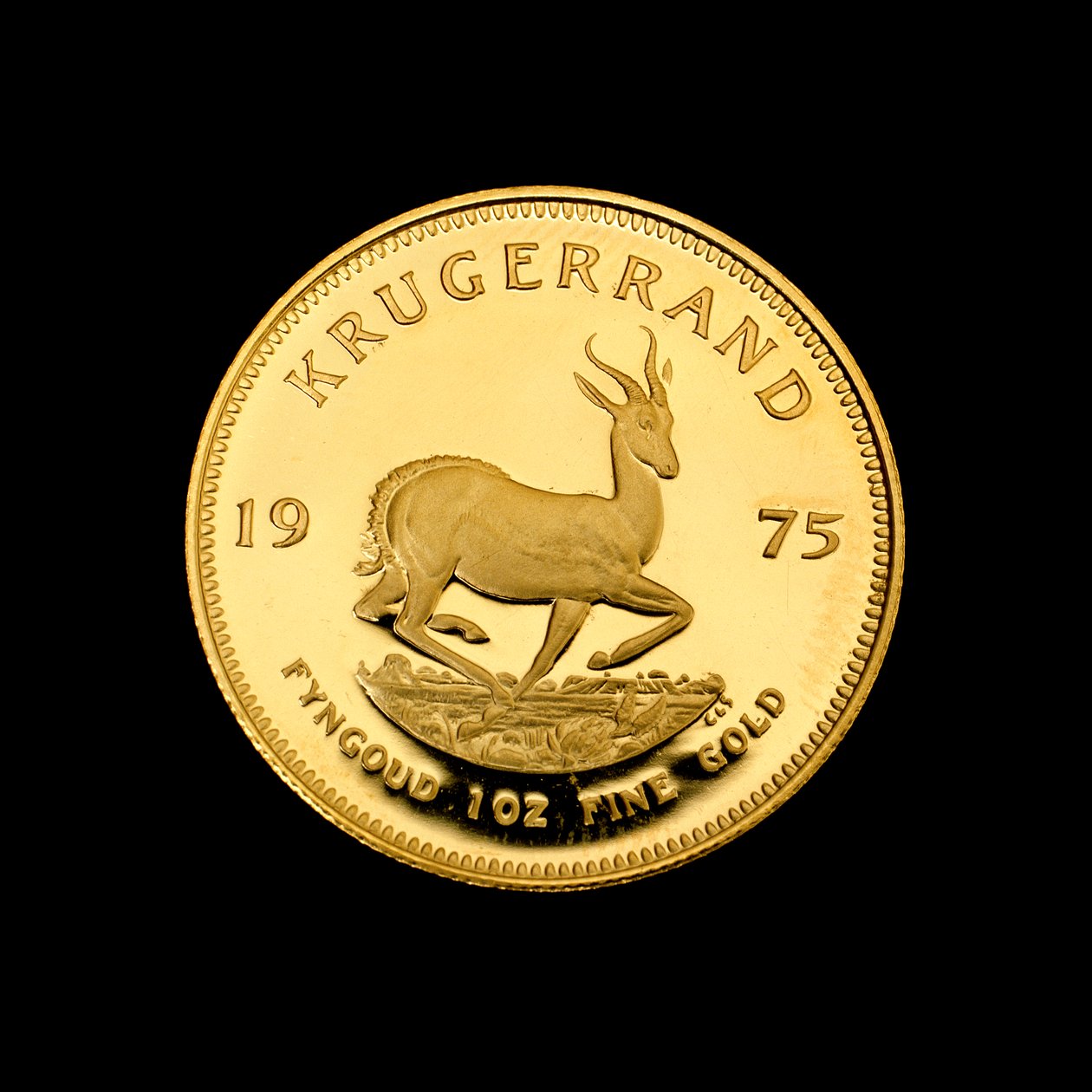Le Krugerrand - célèbre pièce d