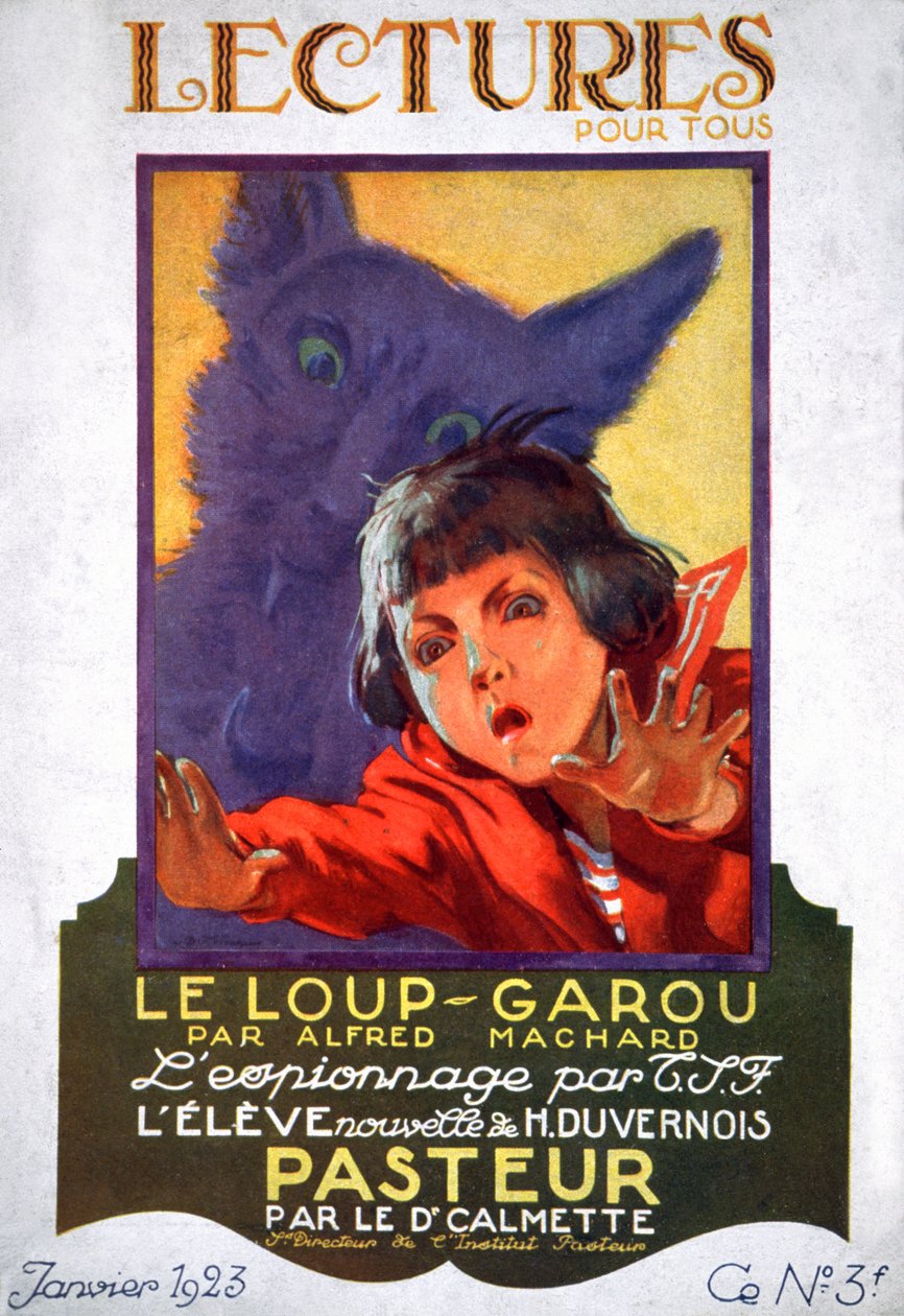 Le loup-garou, 1923 (gravure) - . .