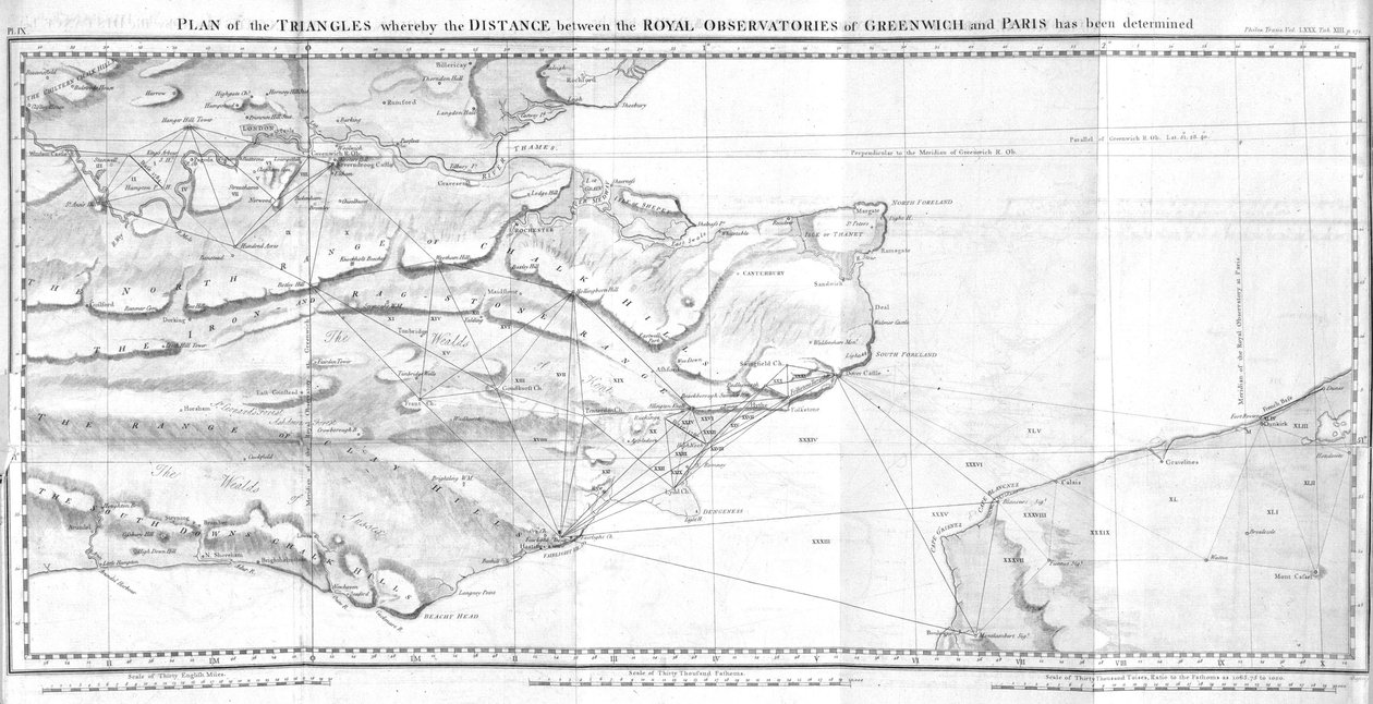 Plan triangulaire - Ferdinand Georg Waldmuller