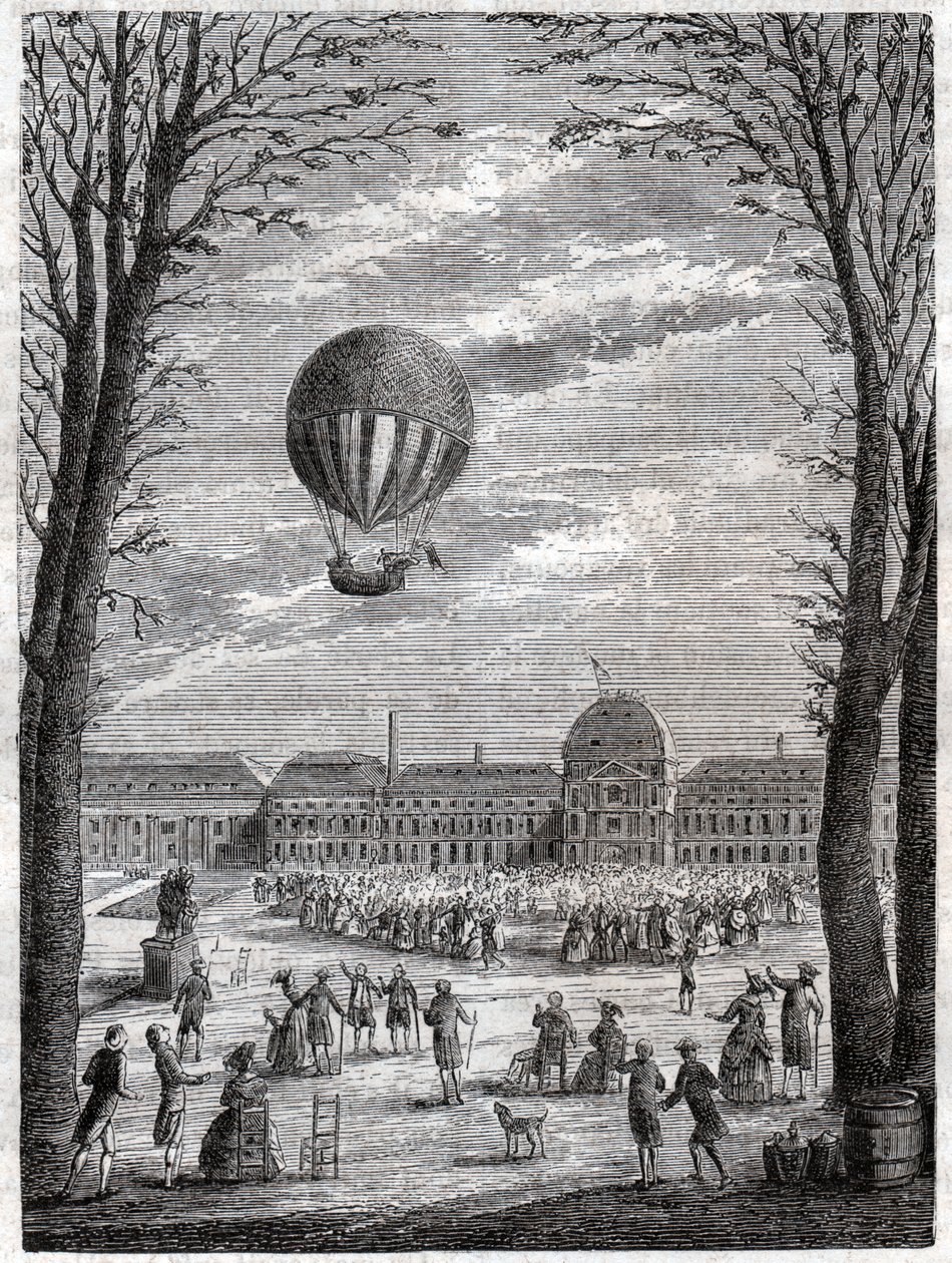 Vol de ballon - Frederick (attr. to) Barnard