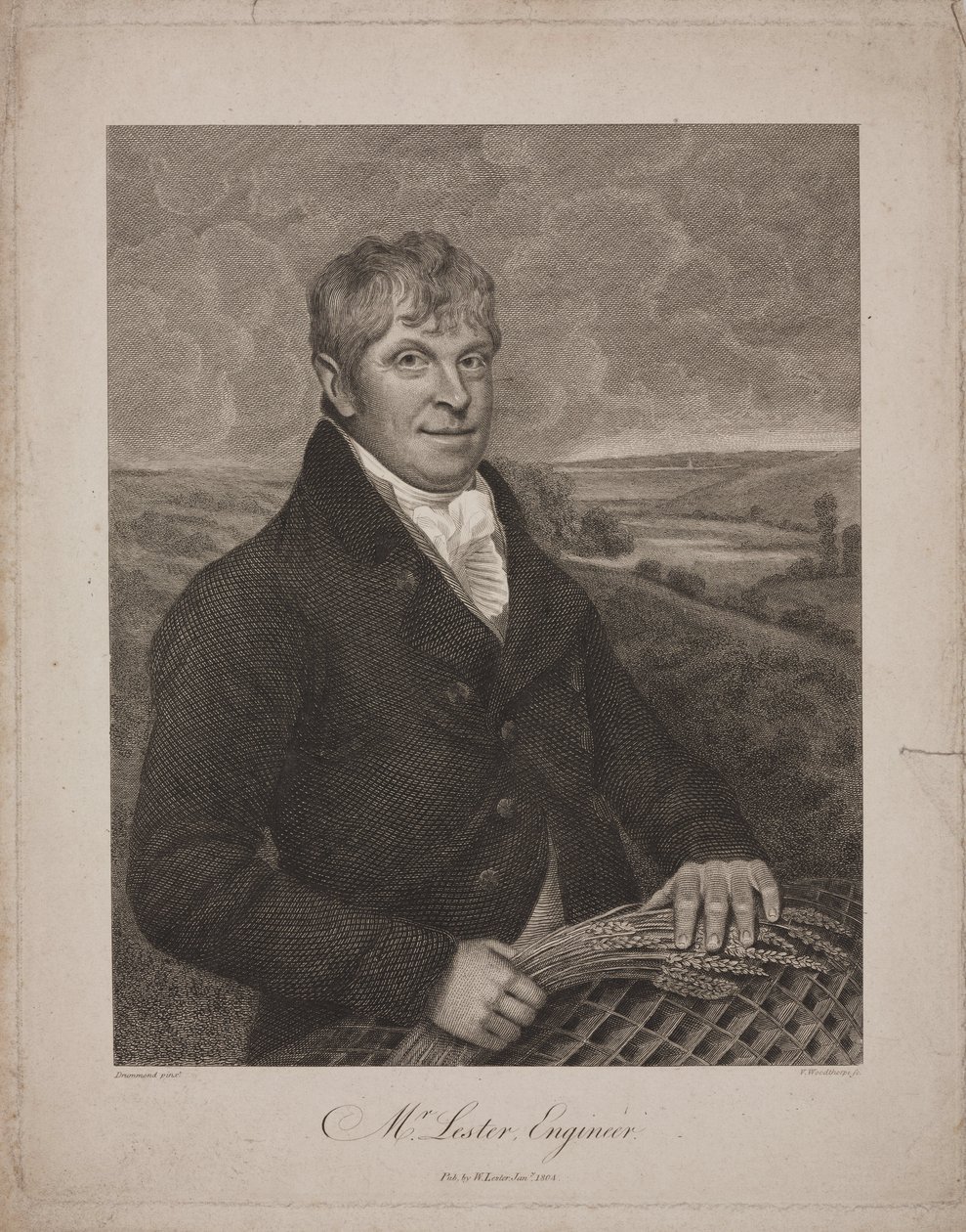 William Lester, ingénieur britannique - Frederick (attr. to) Barnard