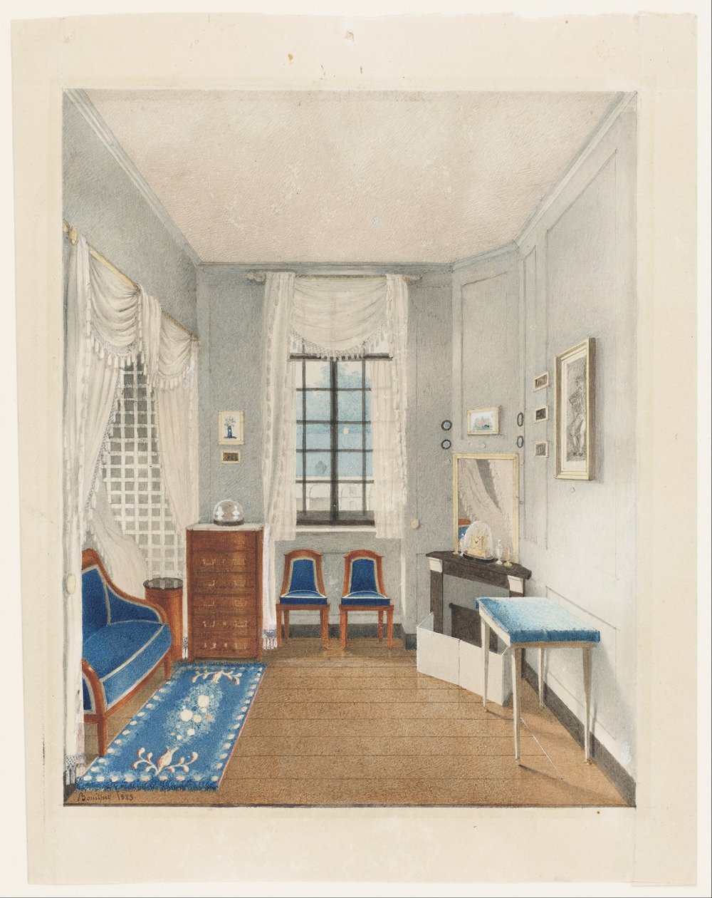 Chambre de la Restauration française - Bouilhet