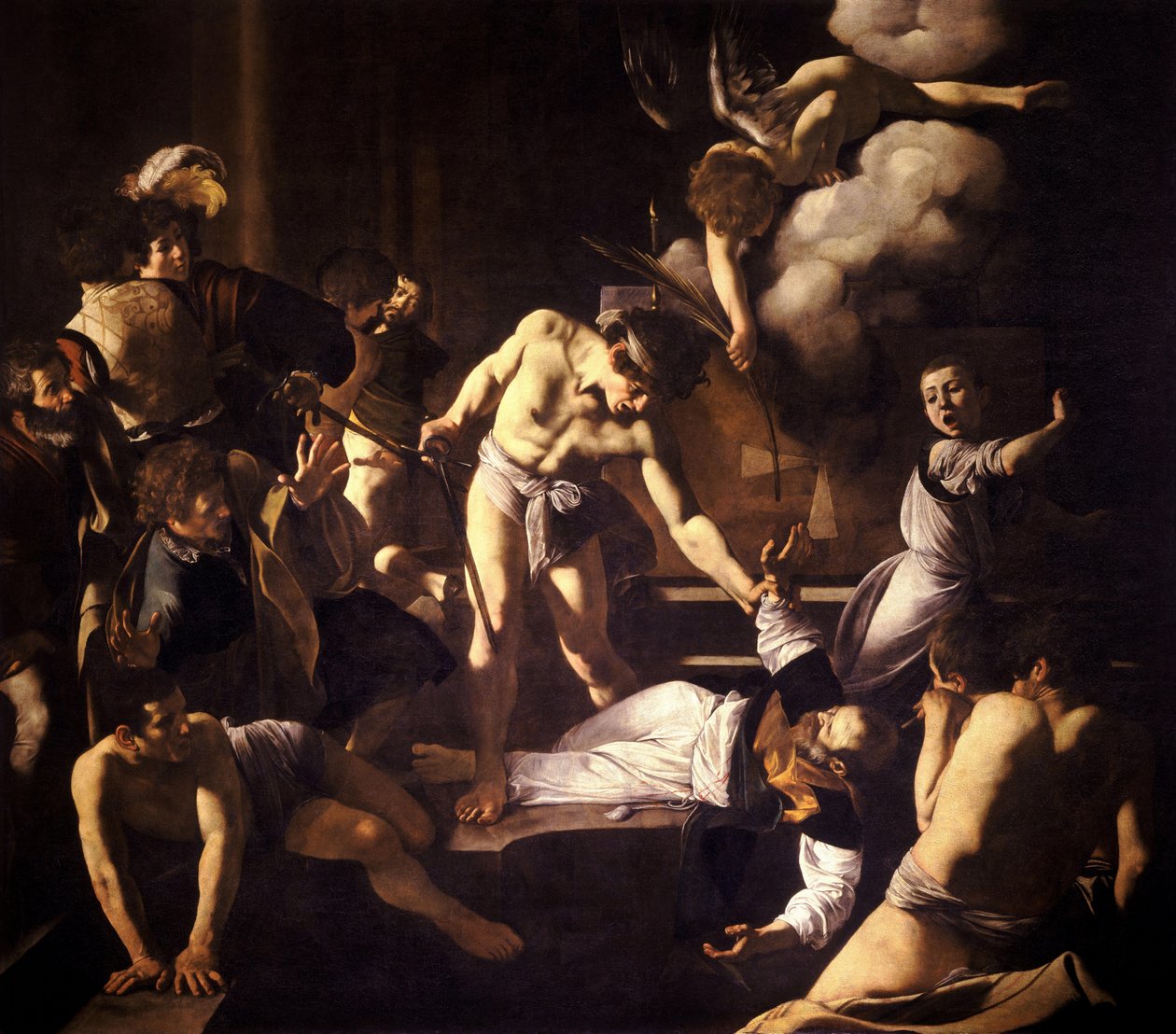 Le Martyre de Saint Matthieu - Michelangelo Merisi da  Caravaggio