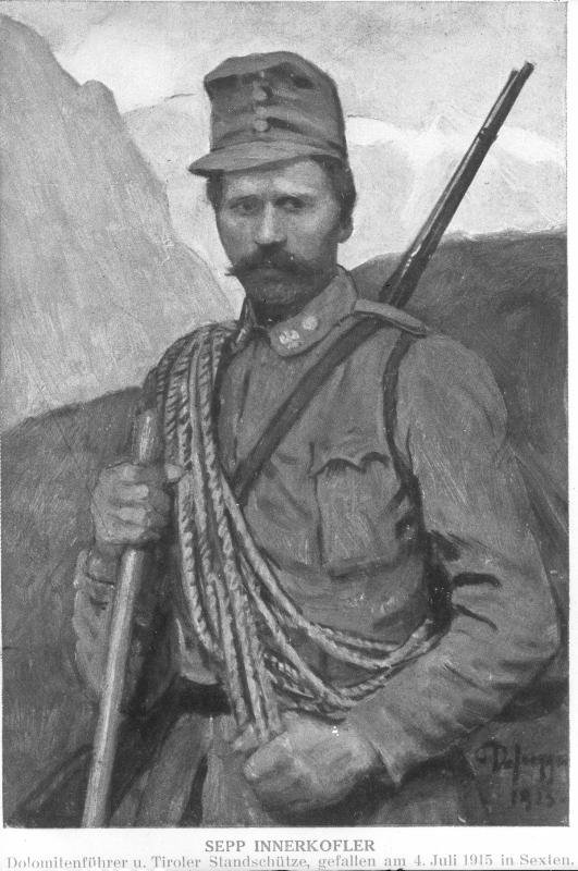 Sepp Innerkofler - after Franz Defregger