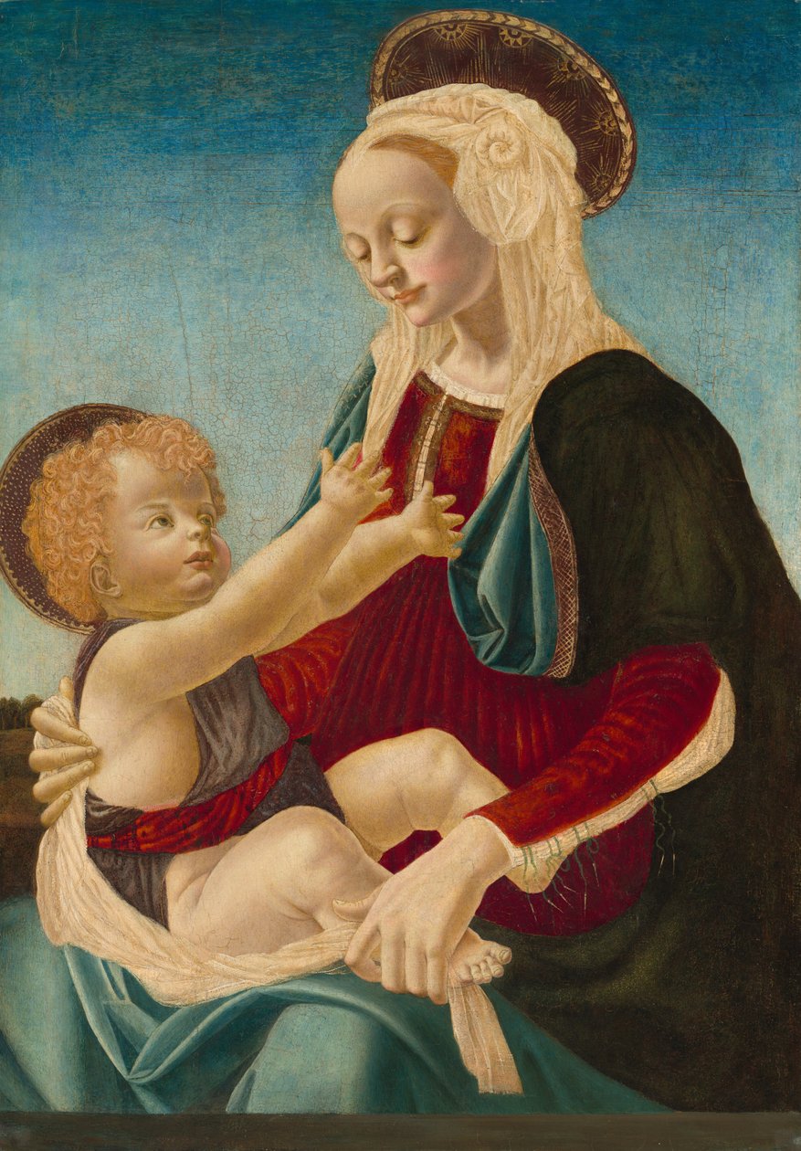 Madone et enfant - after Andrea del Verrocchio