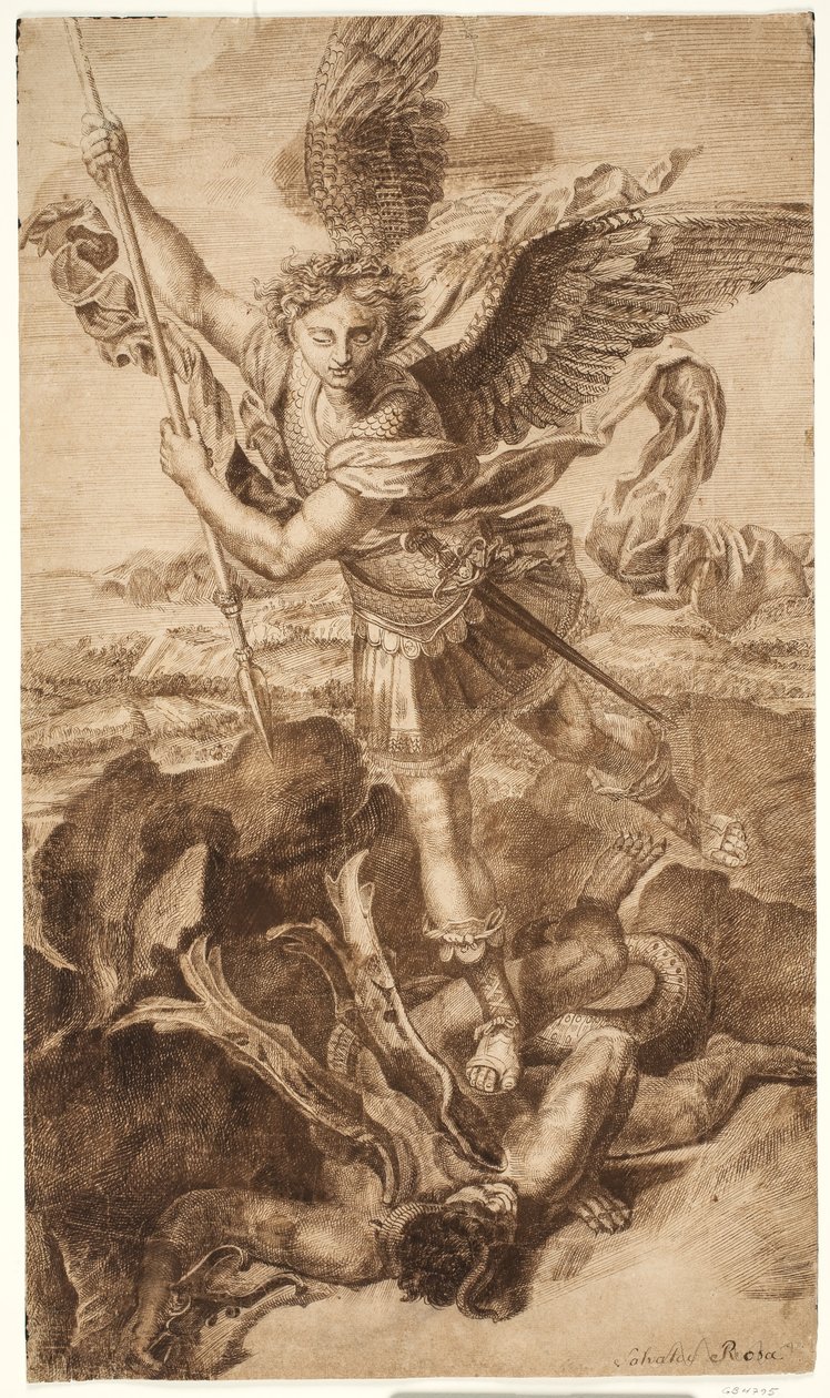 Saint Michel - after Raphael