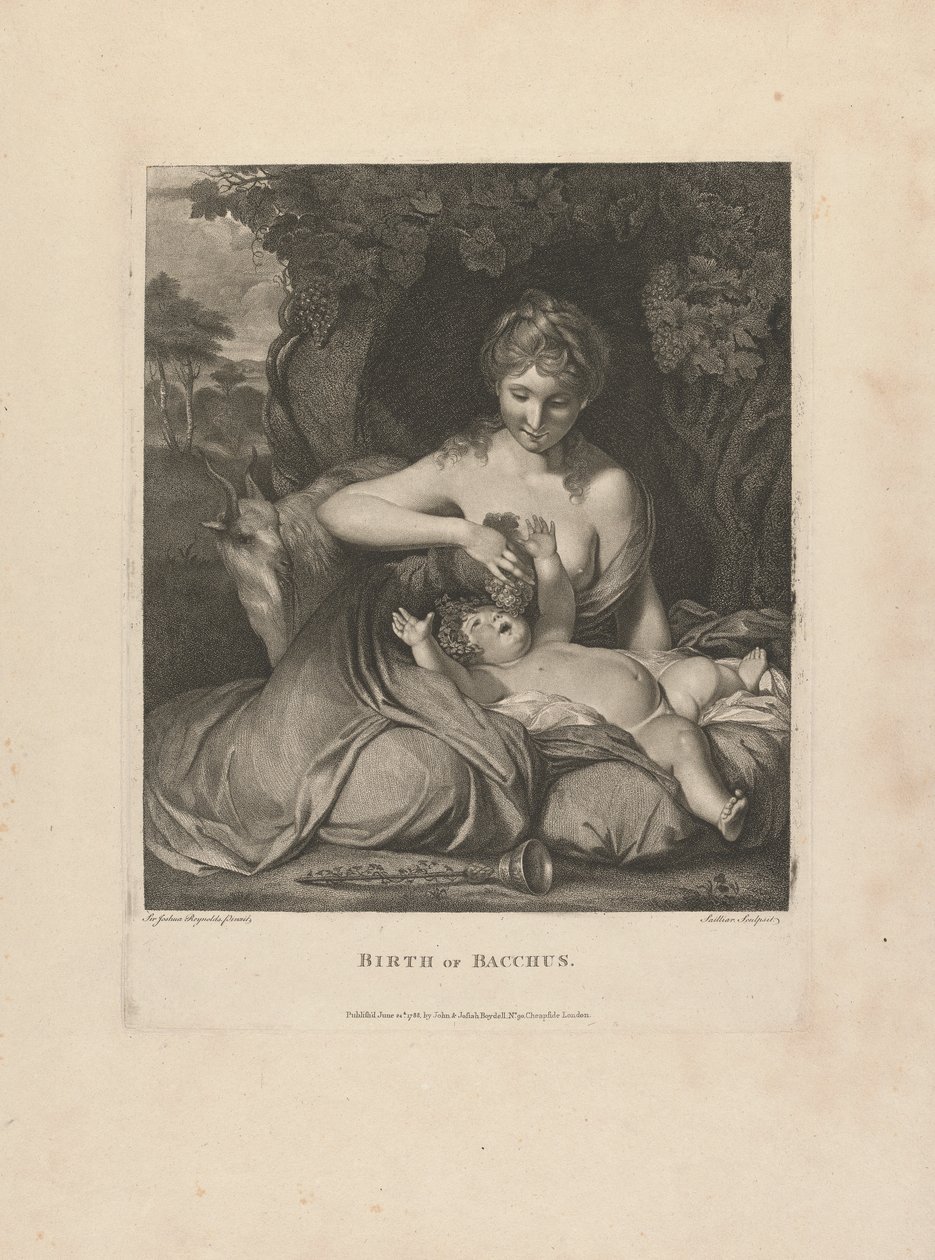 Naissance de Bacchus - after Sir Joshua Reynolds