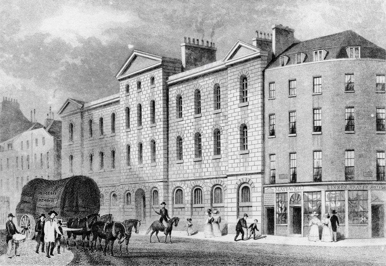 Giltspur Street Compter, 1831 - Thomas Hosmer after Shepherd