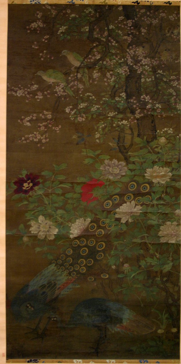 Oiseaux et fleurs - anonymous 