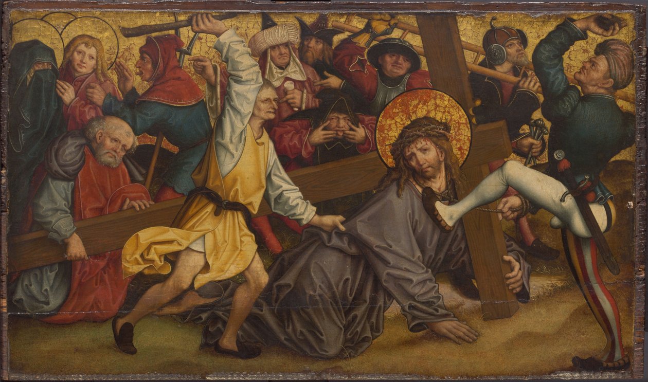Le Christ portant la croix - anonymous 