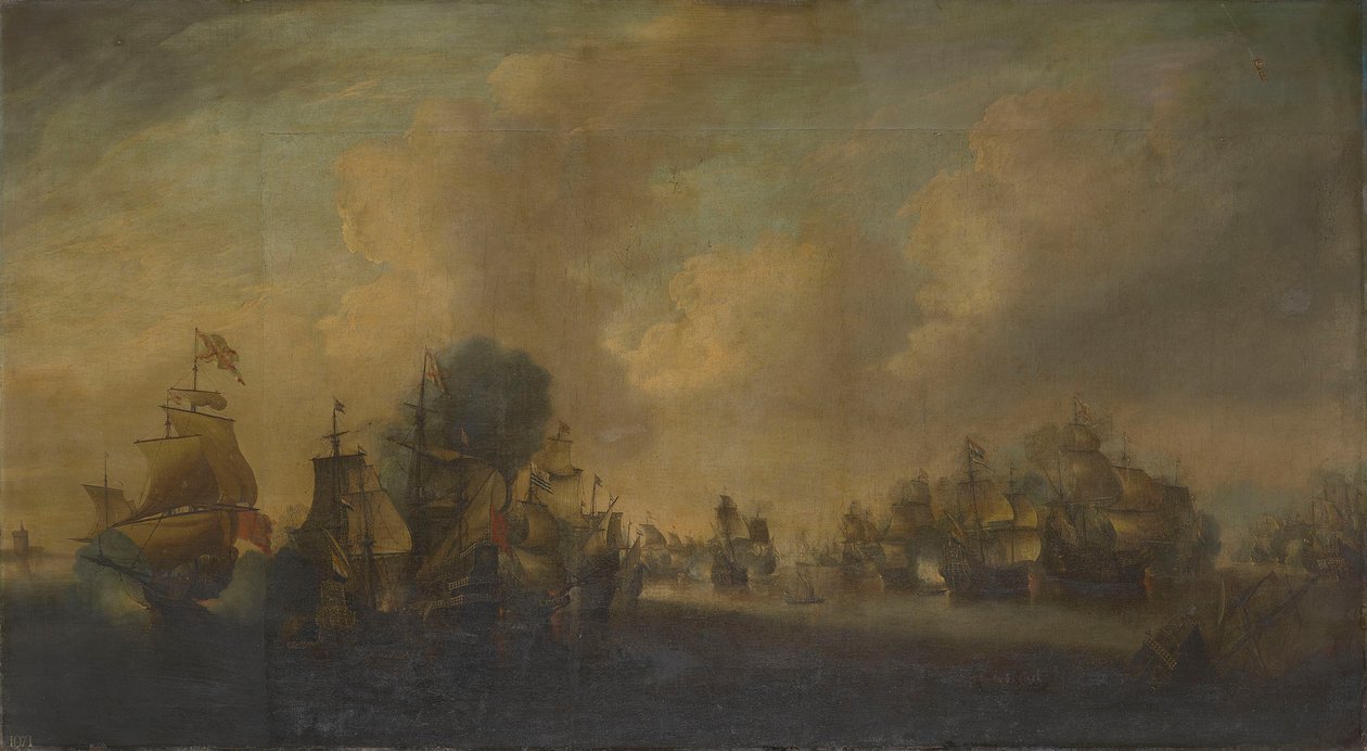 La bataille des Downs, 21 octobre 1639 - anonymous 