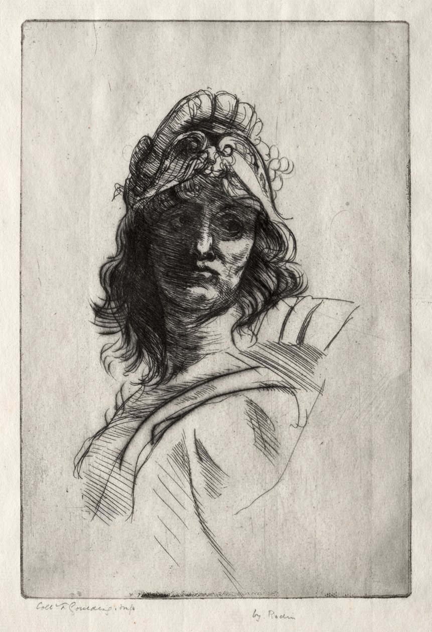 Buste de Bellone - attributed to Claude Bertélémy de Blénod