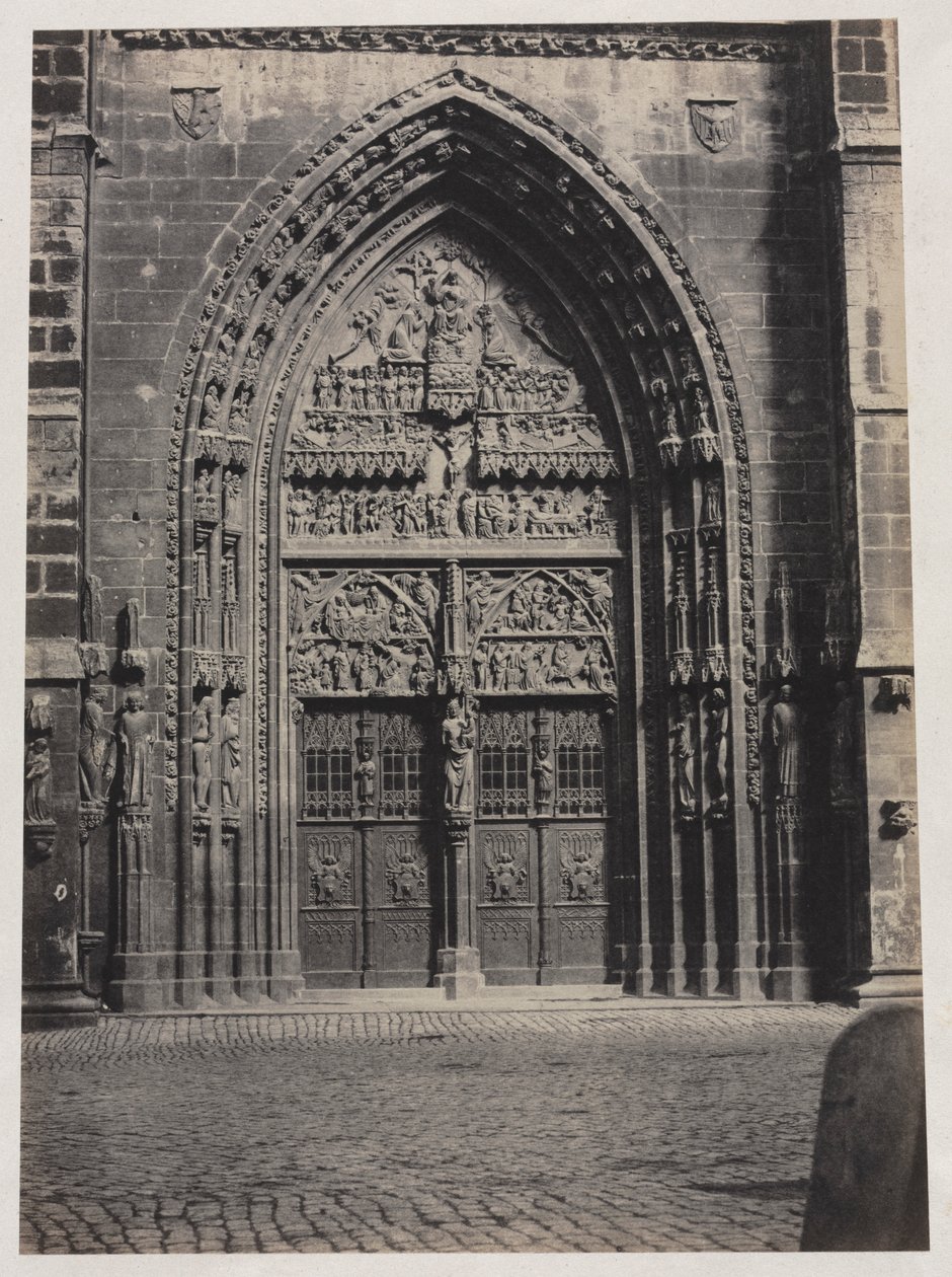 Entrée, Cathédrale Saint-Laurent, Nuremberg - attributed to Schrag