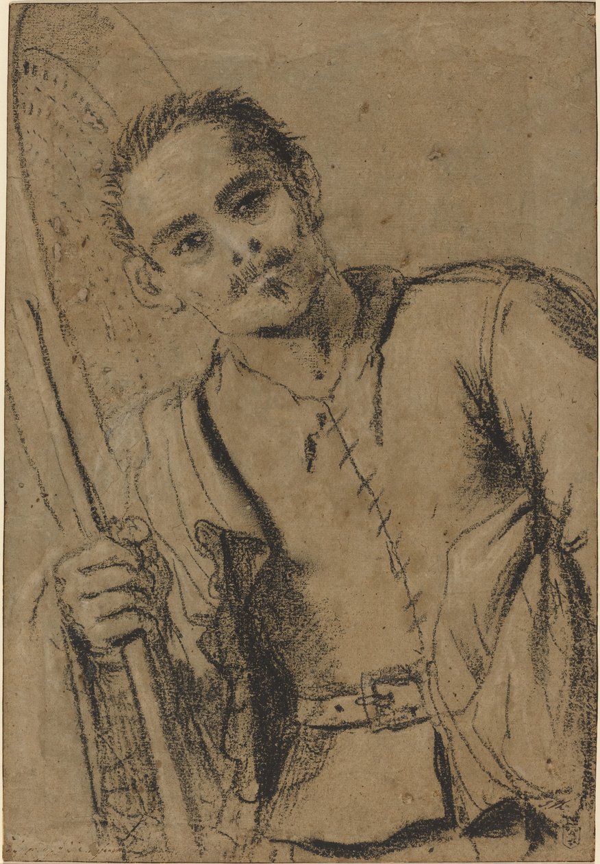 Un marchand de grains - called Guercino Giovanni Francesco Barbieri