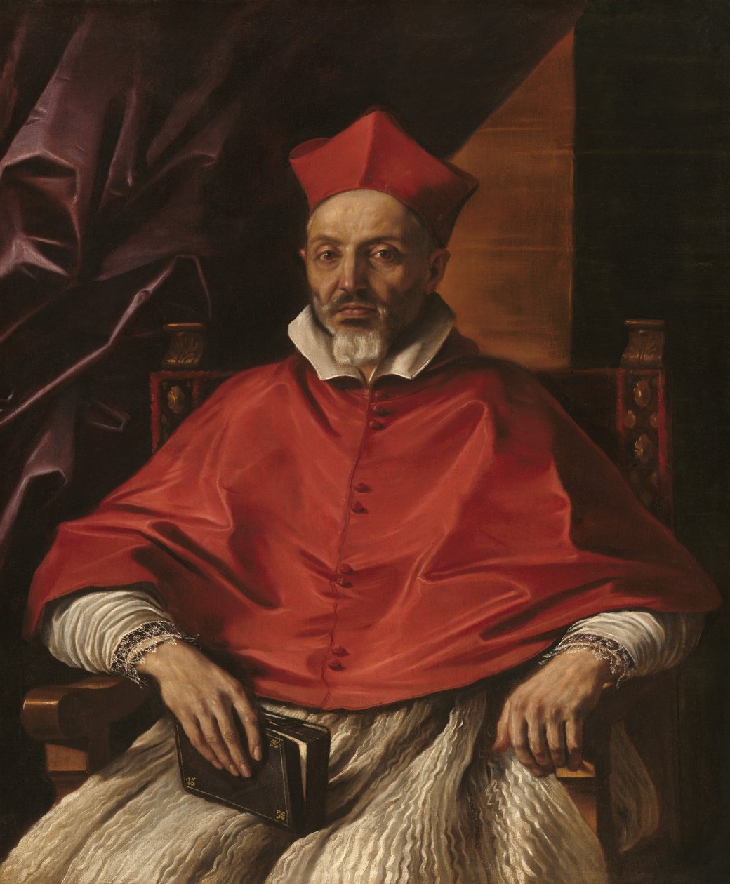 Cardinal Francesco Cennini - called Guercino Giovanni Francesco Barbieri