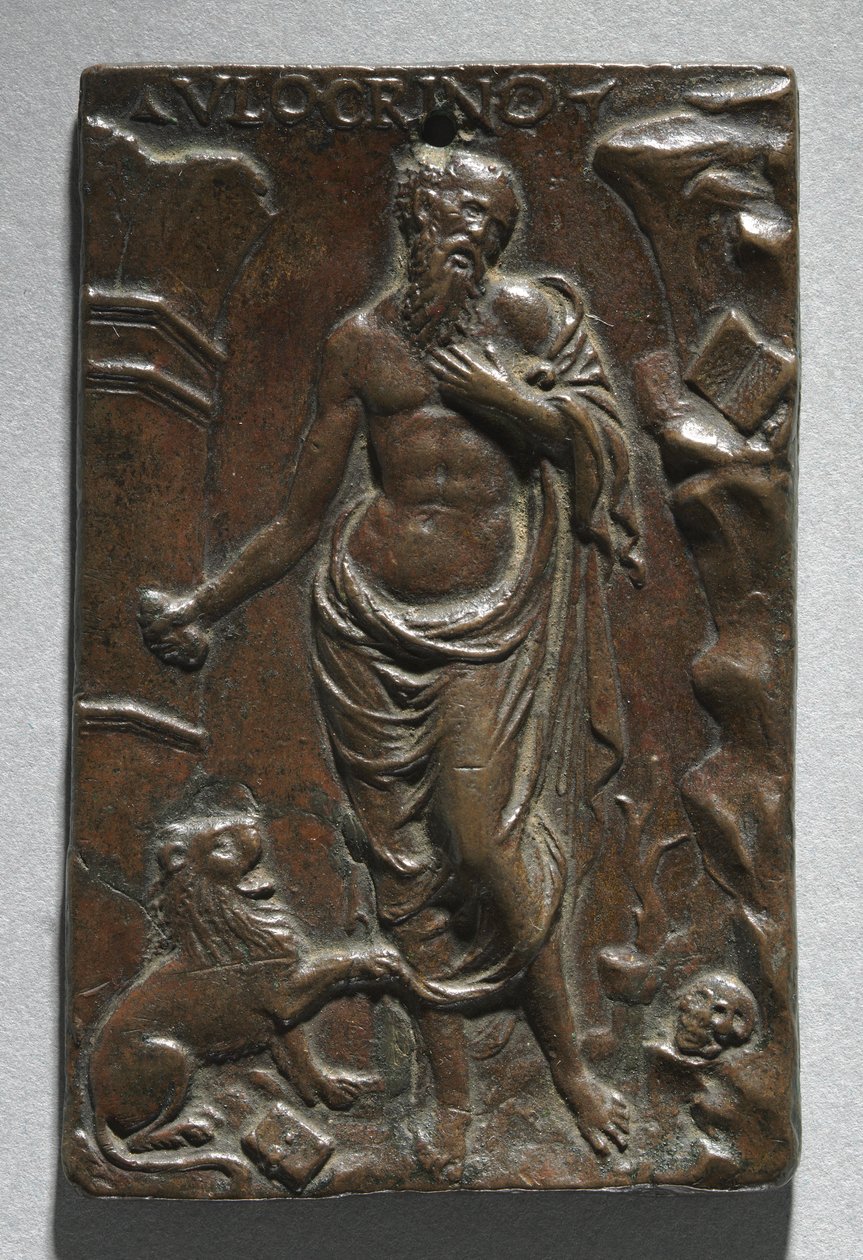 Saint Jérôme - cast after a model by Ulocrino