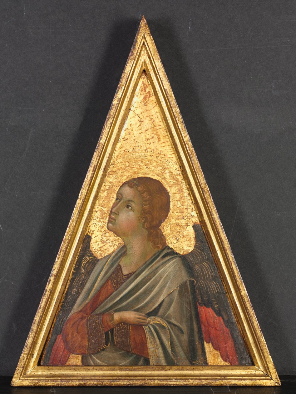 Pinacle avec ange - circle of Niccolò di Segna