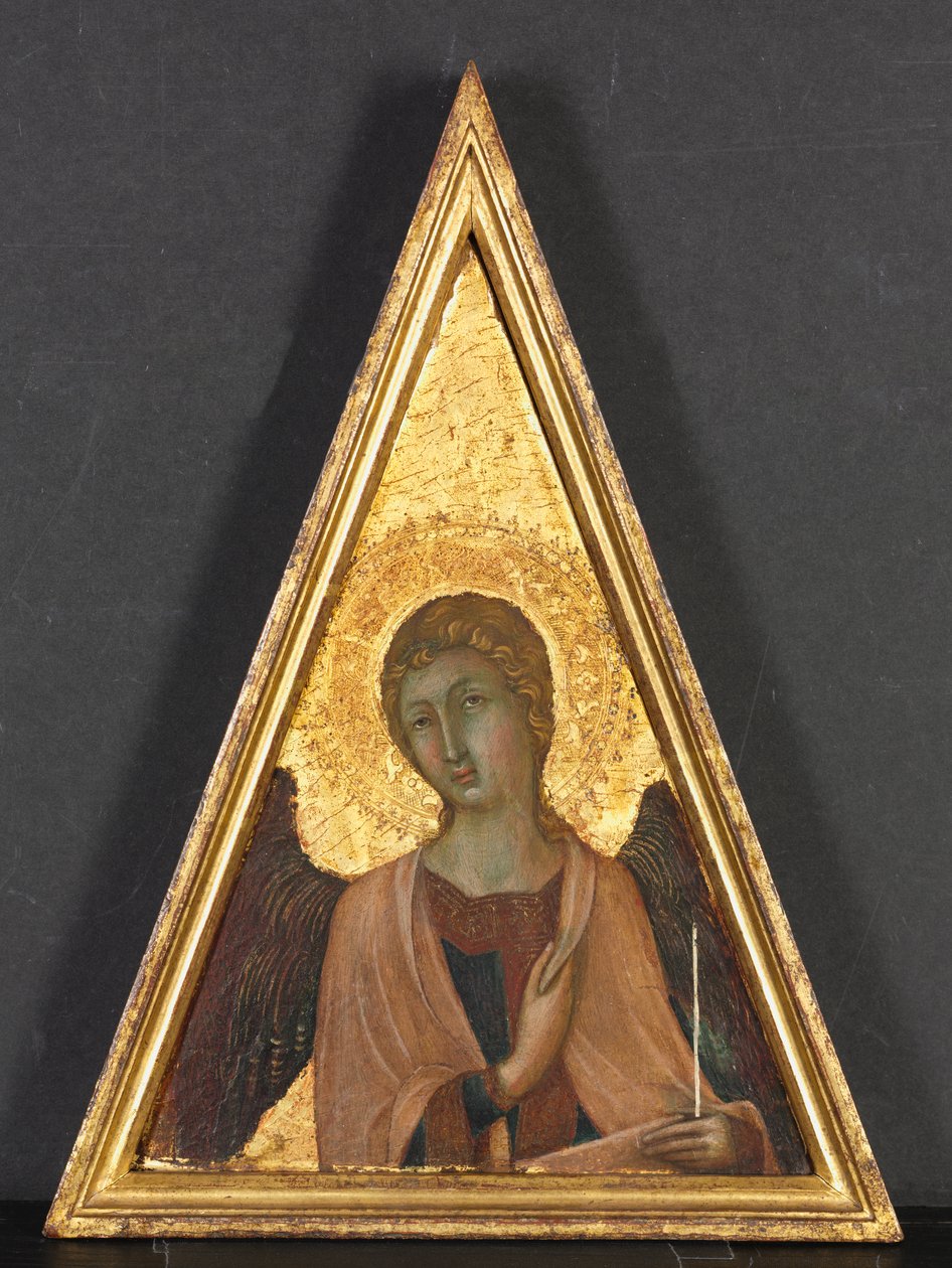 Pinacle avec ange - circle of Niccolò di Segna