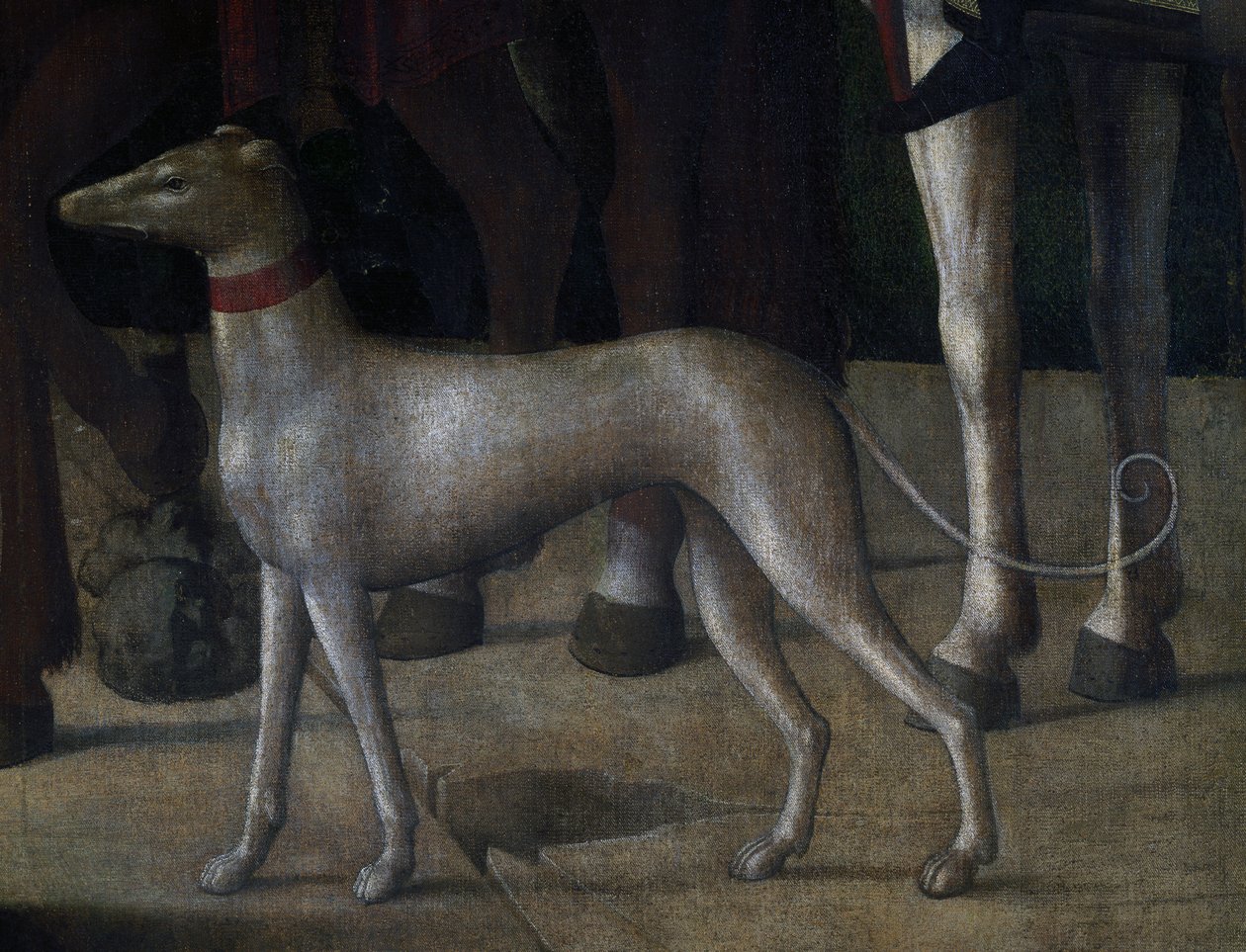 Chien (détail) - Kosma Sergejewitsch Petrow Wodkin