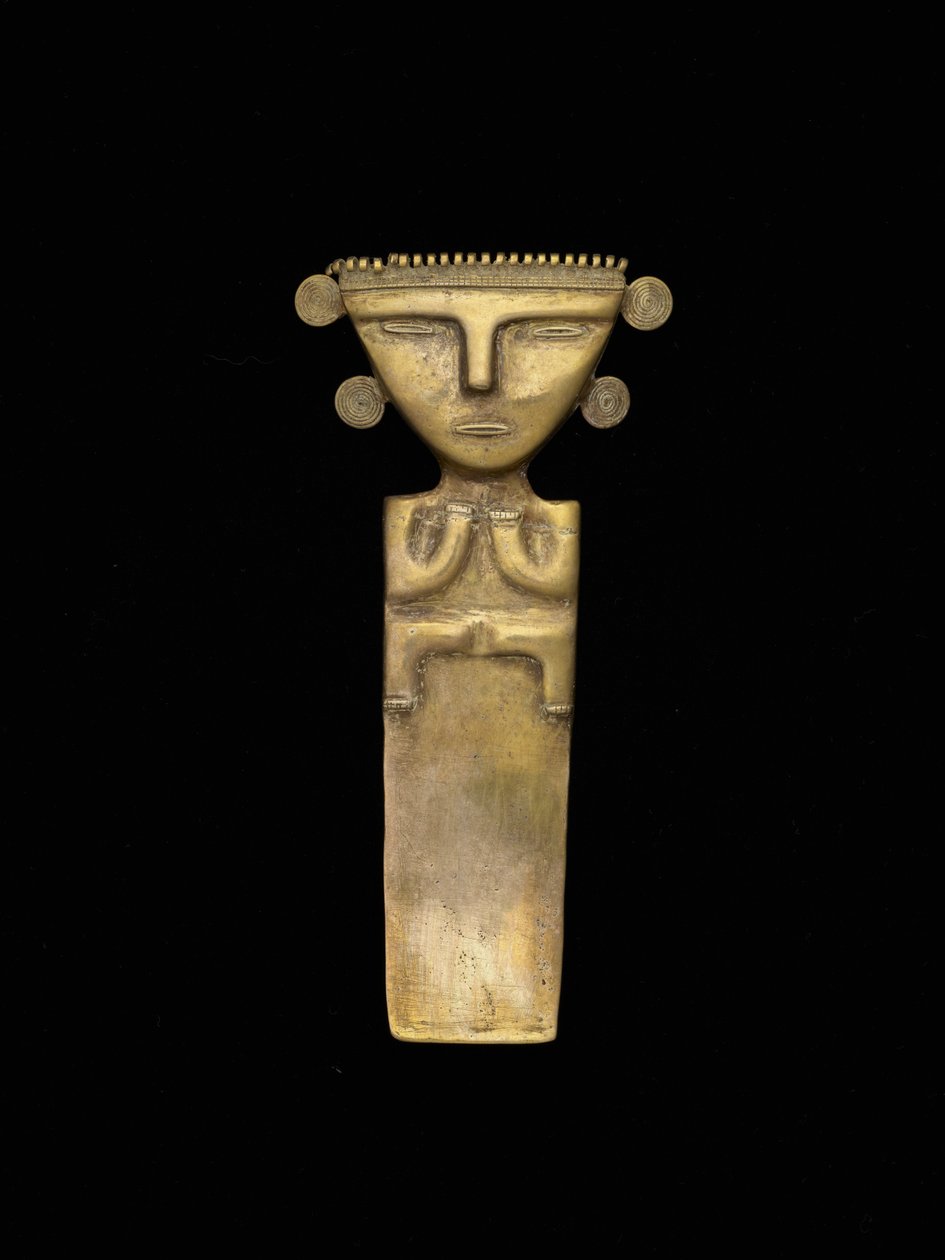 Pendentif figuratif, 200-1600 AD - civilization Quimbaya