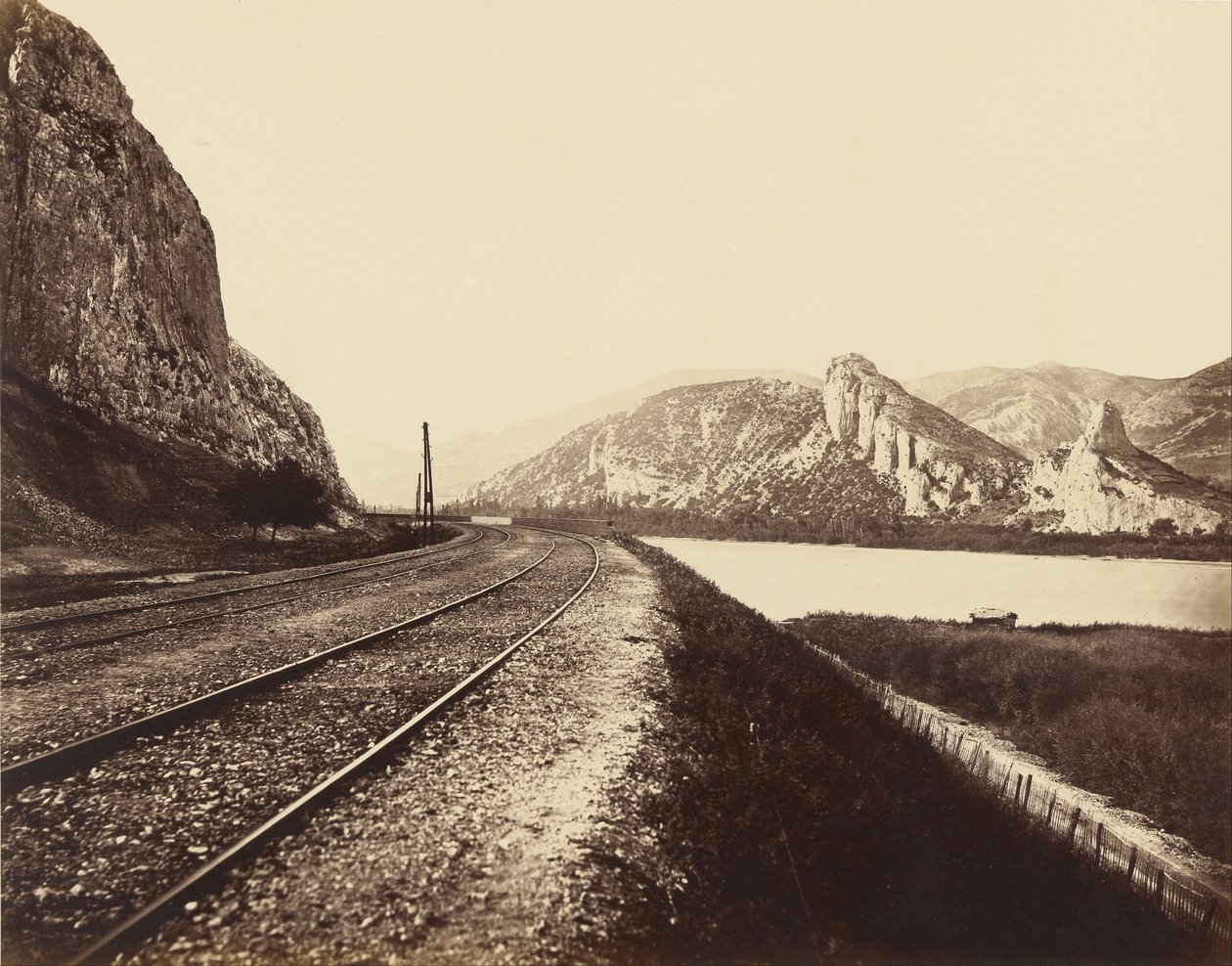 Entrée du Passage de Donzère - Edouard Denis Baldus