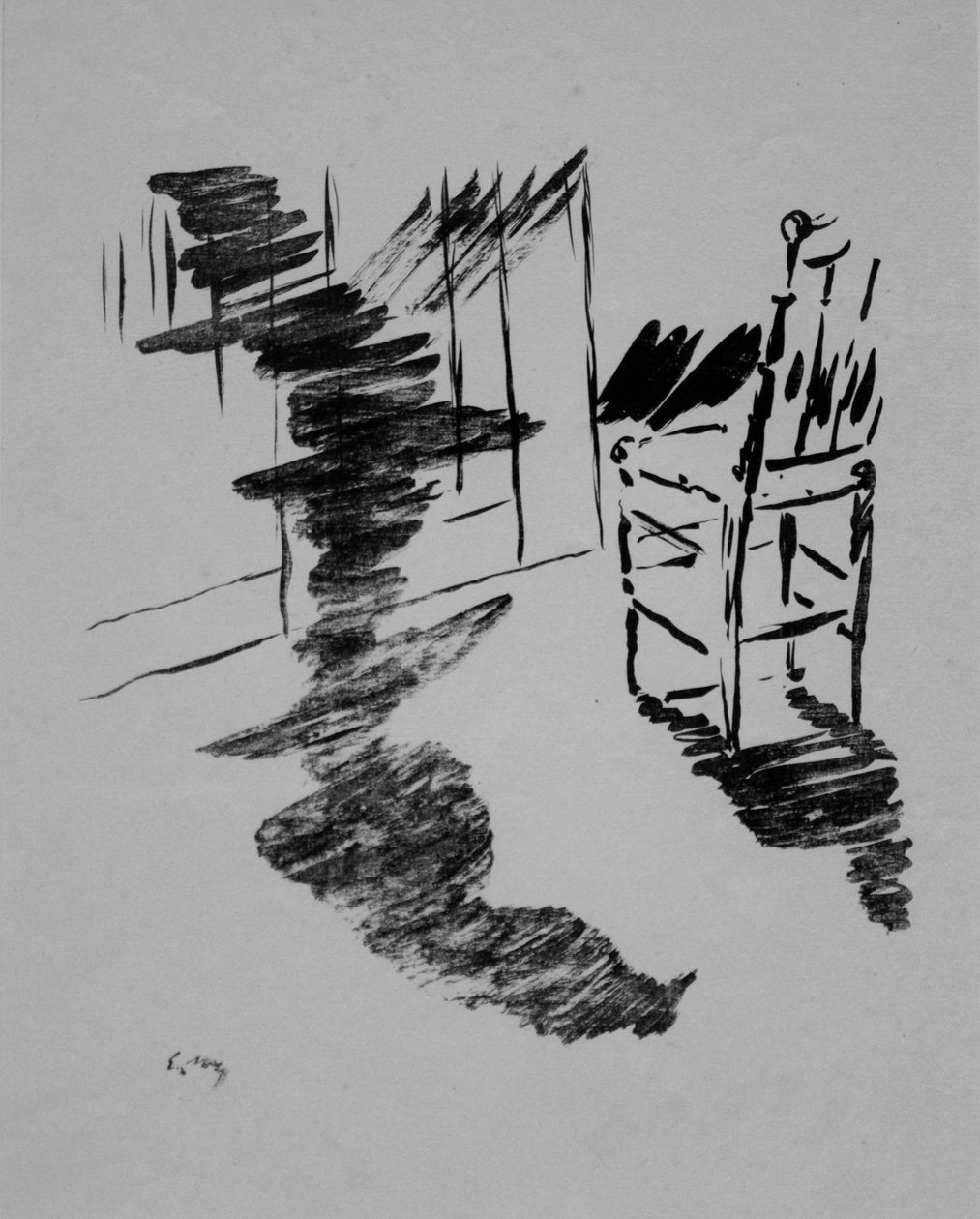 Le Corbeau - Édouard Manet