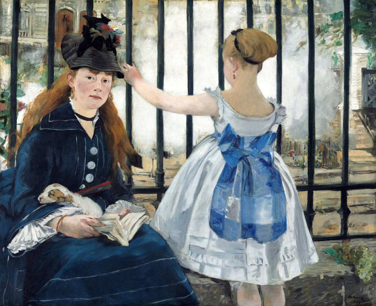 Le Chemin de fer - Édouard Manet
