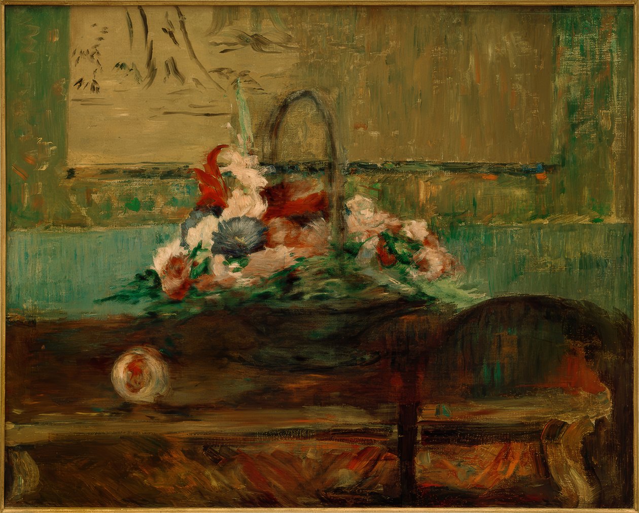 Panier fleuri - Édouard Manet