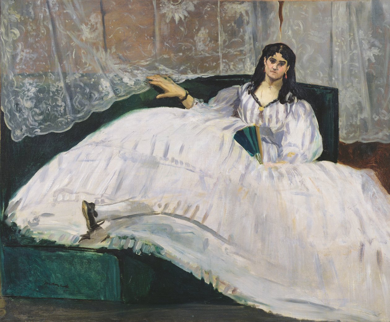 Portrait de Jeanne Duval, 1862 - Édouard Manet