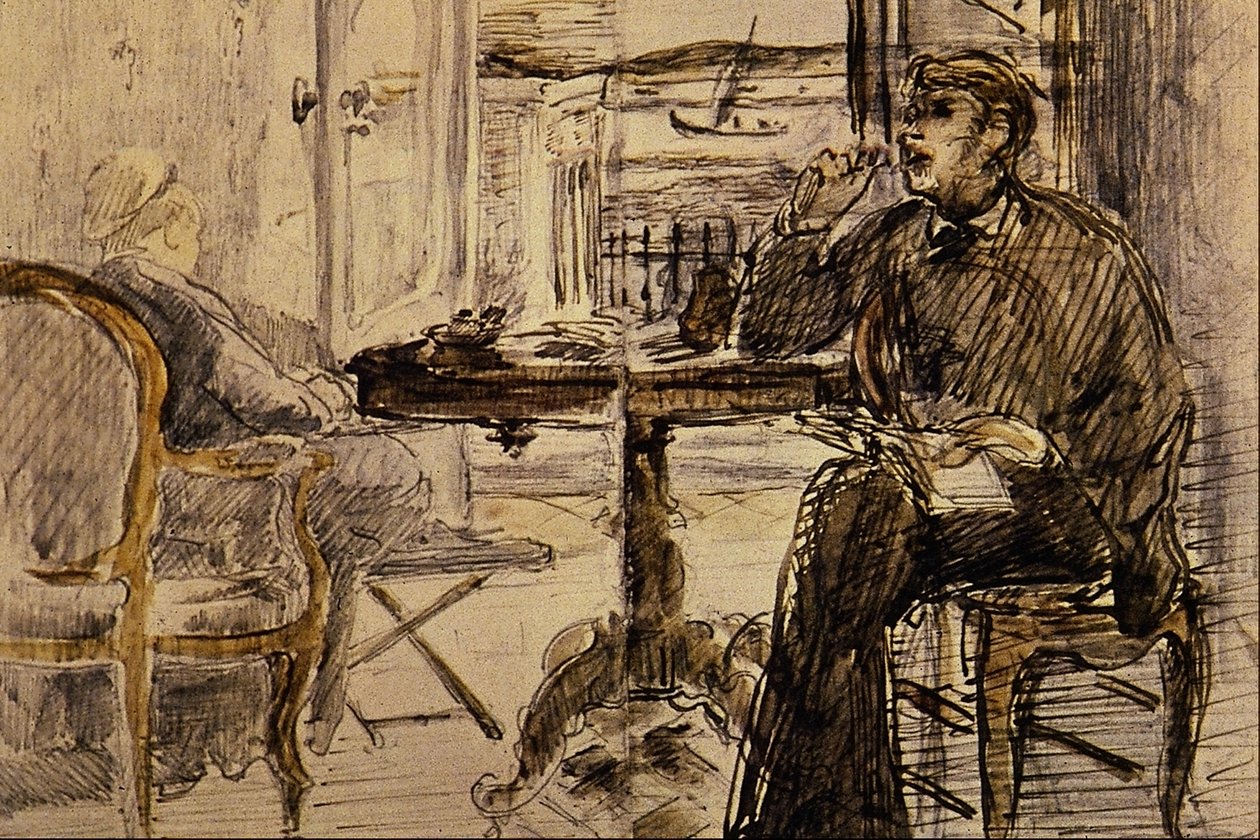 Villa en bord de mer - Édouard Manet