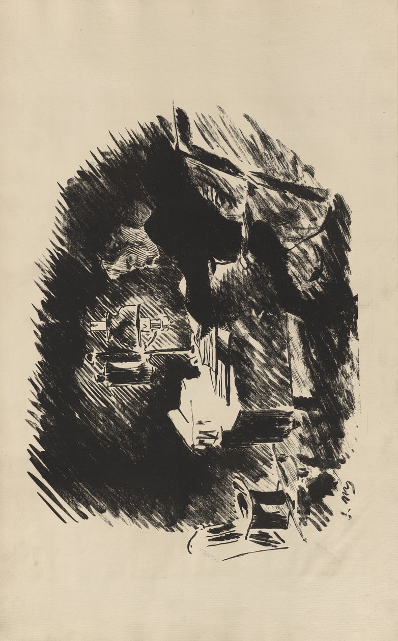Le Corbeau - Édouard Manet
