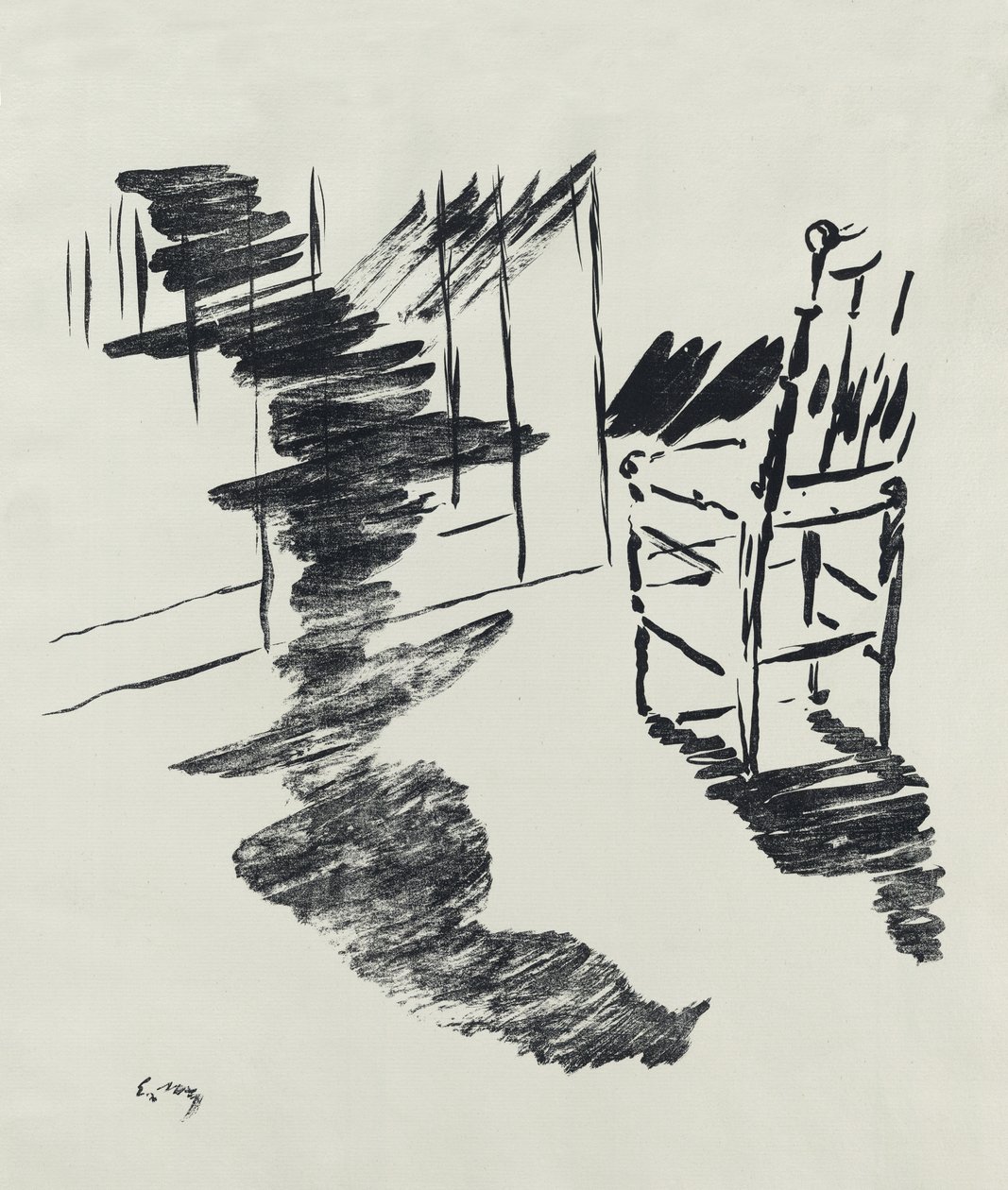Le Corbeau - Édouard Manet