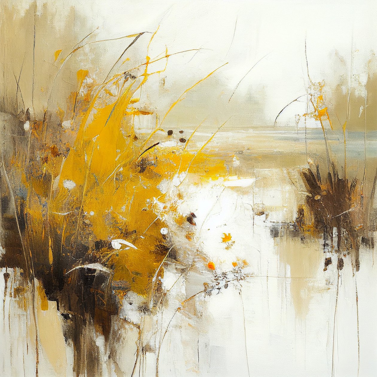 Marais abstrait - F. Abderrahim