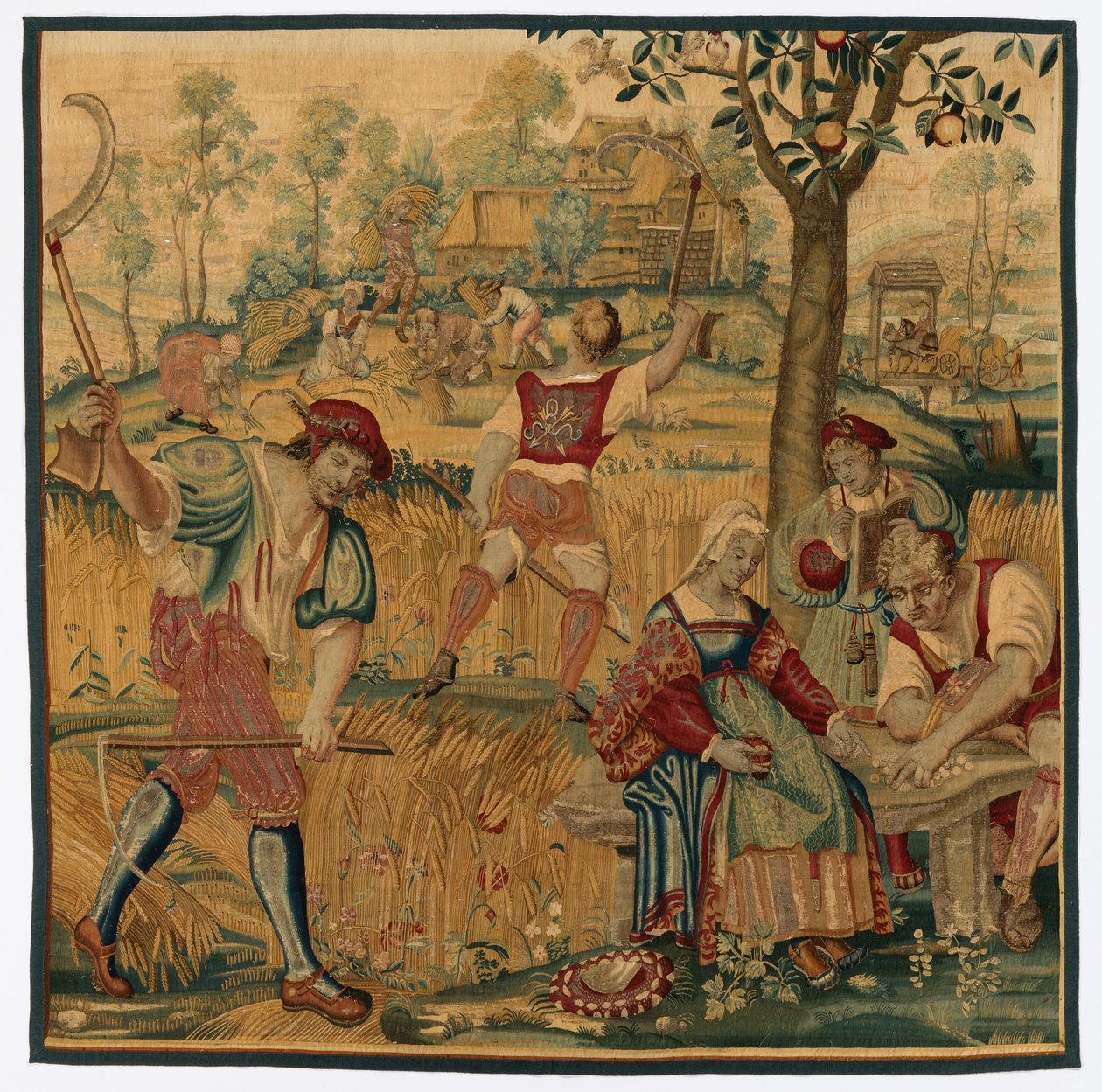 Été : scène de moisson - possibly by Gobelins Manufactory