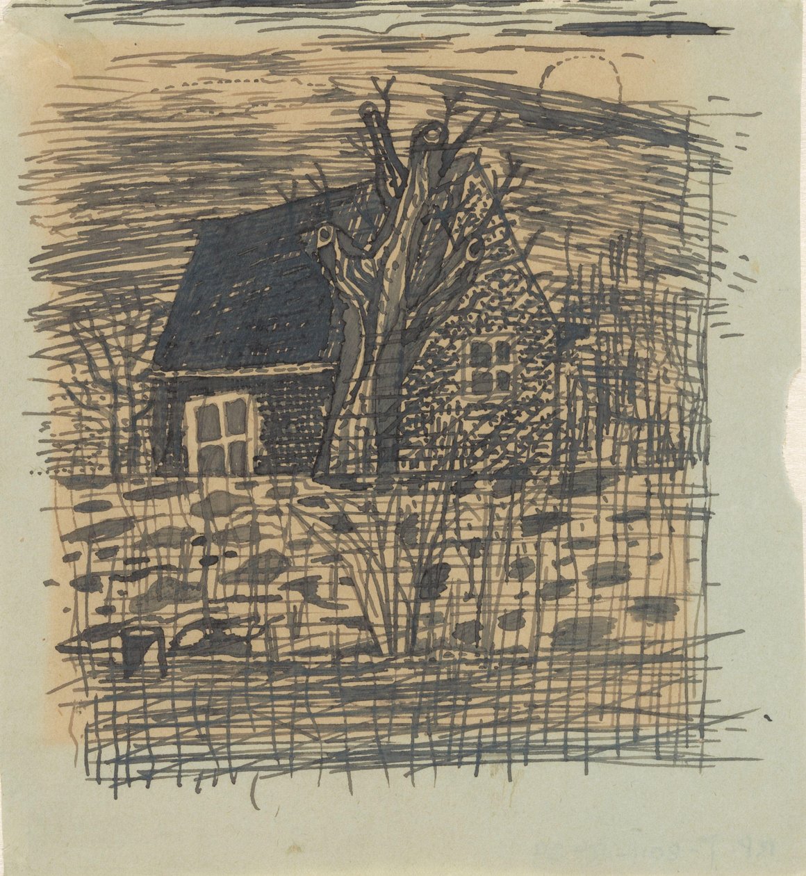 Maison - unknown (signed by artist)