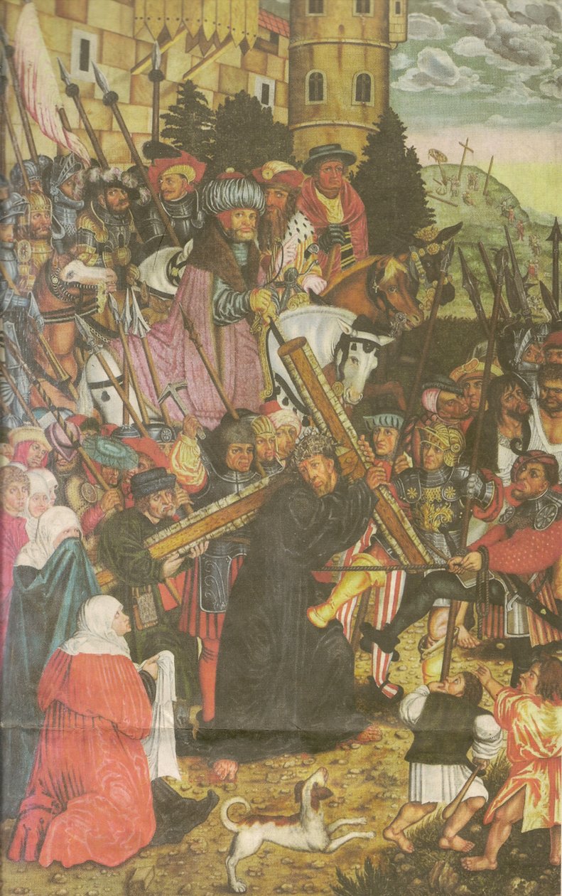 Portement de croix - workshop of Lucas Cranach the Elder