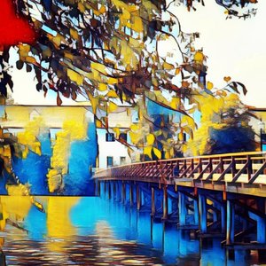 Le pont de la paix. Le pont de la paix.