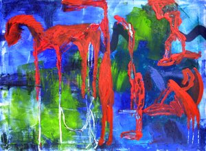 Des hommes sont venus avec des chevaux. Nous n Des hommes sont venus avec des chevaux. Nous n