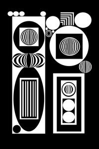 Rythme en noir et blanc Rythme en noir et blanc