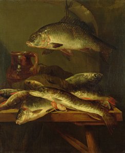 Nature morte avec carpe