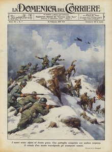 Nos héroïques alpins au front grec