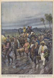 La terreur de la vague déferlante