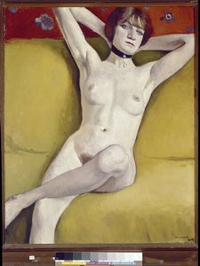 Nu sur le canapé