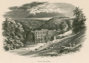 Abbaye de Rievaulx, vue de l