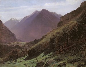 Étude de montagne, c.1840-43