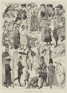 Bal costumé à Mansion House
