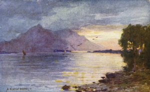 Un coucher de soleil aquatique, Lough Leane, Killarney