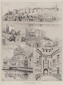 La France pittoresque, châteaux de Touraine